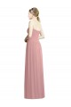 Chiffon Sweetheart Sleeveless Long Bridesmaid Evening Dress Ballarat