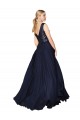 Soft Chiffon & Sequin V-Neck Sleeveless V-Back Long Semi Formal Evening Gown / Prom Dress / Bridesmaid Dress Ballarat