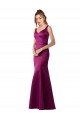Satin Bateau Neck Sleeveless Open Back Long Black Tie Evening Gown / Prom Dress / Bridesmaid Dress Ballarat