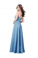 Satin Spaghetti Straps Sleeveless Open Back Long Formal Evening Gown / Prom Dress / Bridesmaid Dress Ballarat