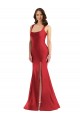 Silk like Satin Square Neck Sleeveless Long Formal Plus Size Evening Gown / Prom Dress / Bridesmaid Dress Ballarat