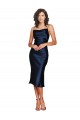 Silk like Satin Spaghetti Straps Sleeveless Cocktail Length Formal Evening Gown / Prom Dress / Bridesmaid Dress Ballarat