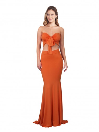 Spandex Strapless Sleeveless Long Formal Evening Gown / Prom Dress / Bridesmaid Dress Ballarat