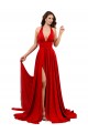 Spandex Halter Neck Sleeveless Open Back Red Long Formal Evening Gown / Prom Dress / Bridesmaid Dress Ballarat
