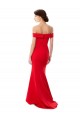 Stretch Crepe Off the Shoulder Sleeveless Long Formal Evening Dress / Prom Dress / Bridesmaid Dress Ballarat